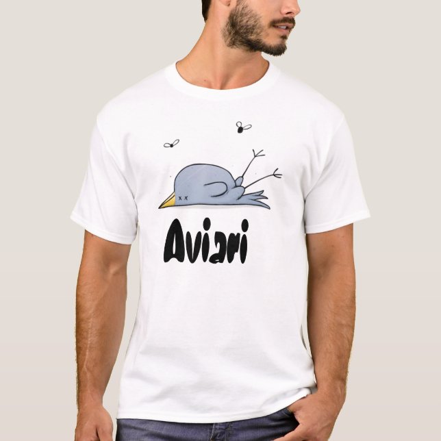 Camiseta Pássaro do morto de Aviari (Frente)