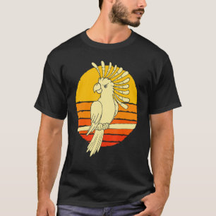 Camiseta Pássaro-do-papagaio-pássaro-do-pássaro