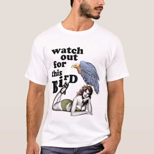 Camiseta Pássaro do perigo! (Frente)