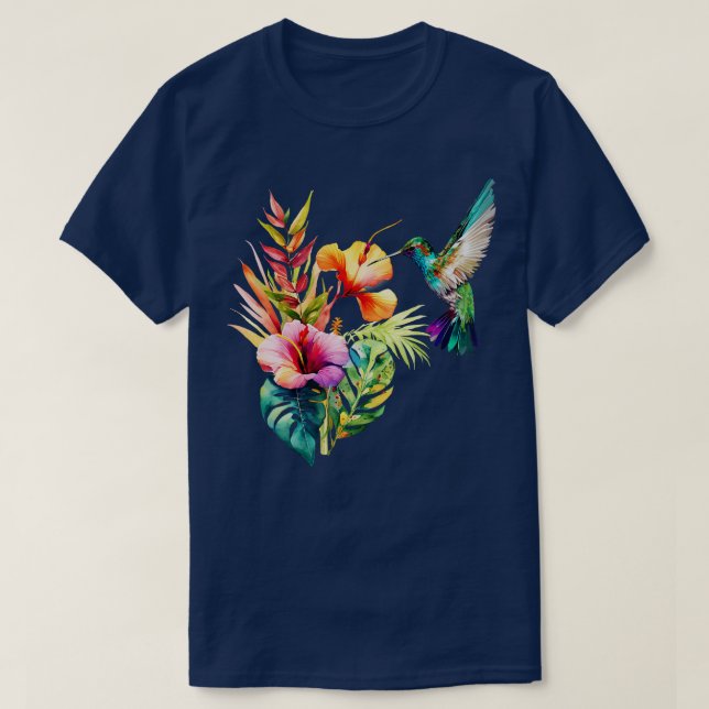 Camiseta Pássaro do Quintal Observando Observadores Anivers (Frente do Design)