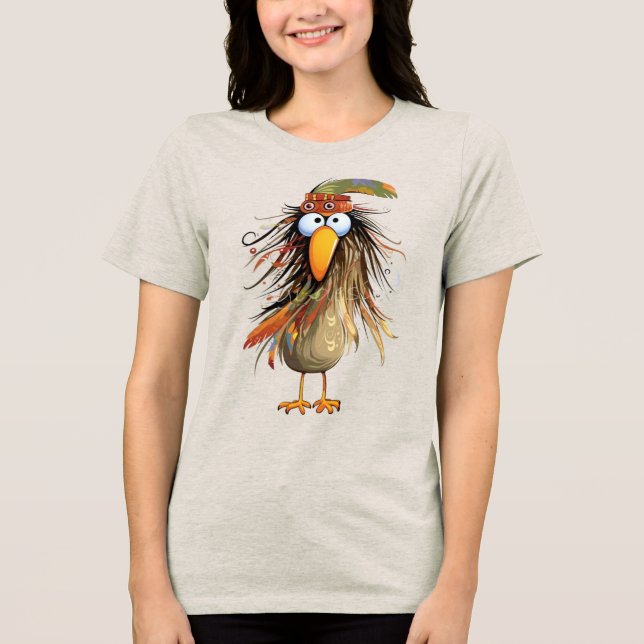 Camiseta Pássaro excêntrico (Frente)