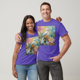 Camiseta Pássaro Fantasia De Ouro Atropelado
