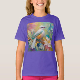 Camiseta Pássaro Fantasia De Ouro Atropelado
