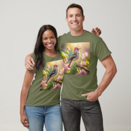 Camiseta Pássaro Fantasia do Warblay Chested Buff
