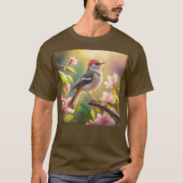 Camiseta Pássaro Fantasia do Warblay Chested Buff