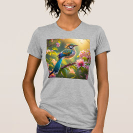 Camiseta Pássaro Fantástico de Ala Verde