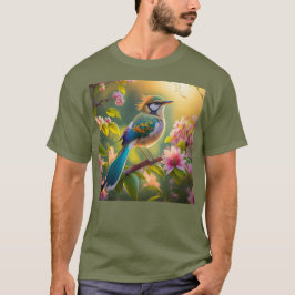 Camiseta Pássaro Fantástico de Ala Verde