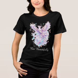 Camiseta Pássaro Fênix Pastel 
