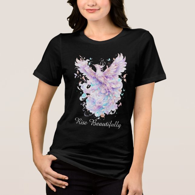 Camiseta Pássaro Fênix Pastel  (Frente)