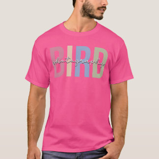 Camiseta Pássaro Fotografado de Pássaro na Câmera