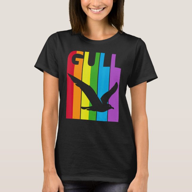 Camiseta Pássaro Gaivota (Frente)