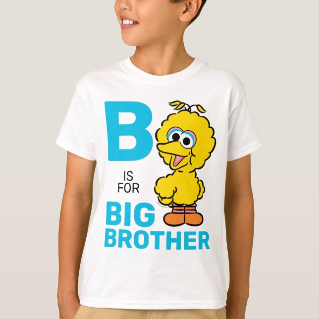 Camiseta Pássaro Grande | B é destinado ao Big Brother (Frente)