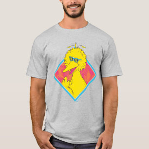 Camiseta Pássaro Grande   Crachá tropical 2