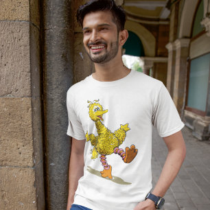 Camiseta Pássaro grande da arte retro