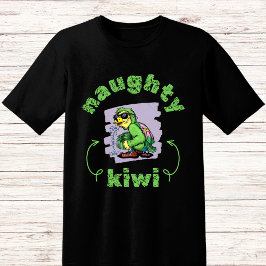 Camiseta Pássaro kiwi verde arrogante
