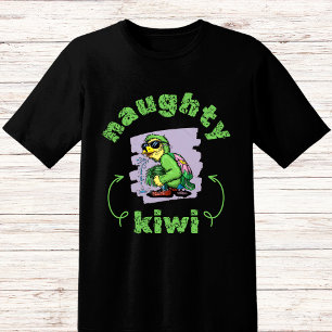 Camiseta Pássaro kiwi verde arrogante