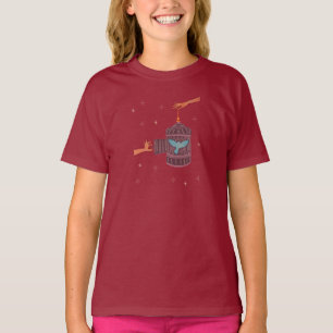 Camiseta Pássaro Livre Gaiola   Mãos de Arte Popular e Páss