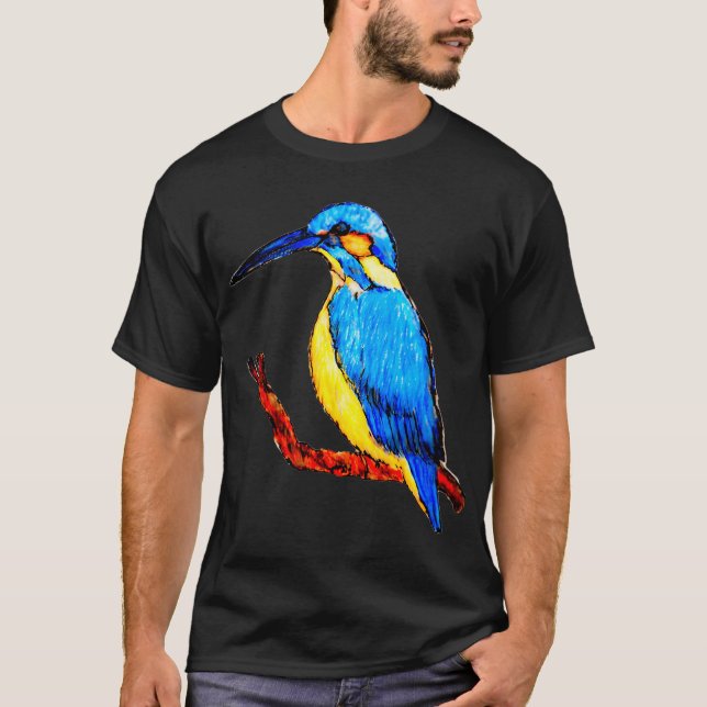 Camiseta Pássaro Martim-pescador (Frente)