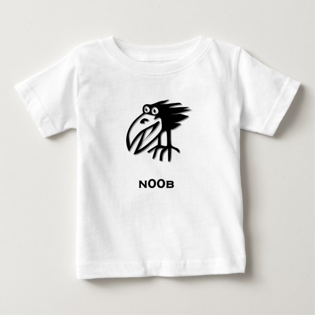 Camiseta Pássaro n00b (Frente)