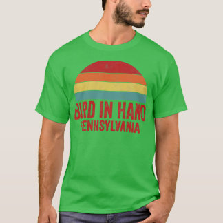 Camiseta Pássaro Na Pensilvânia Mão