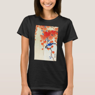 Camiseta Pássaro na Ramificação por Ohara Koson