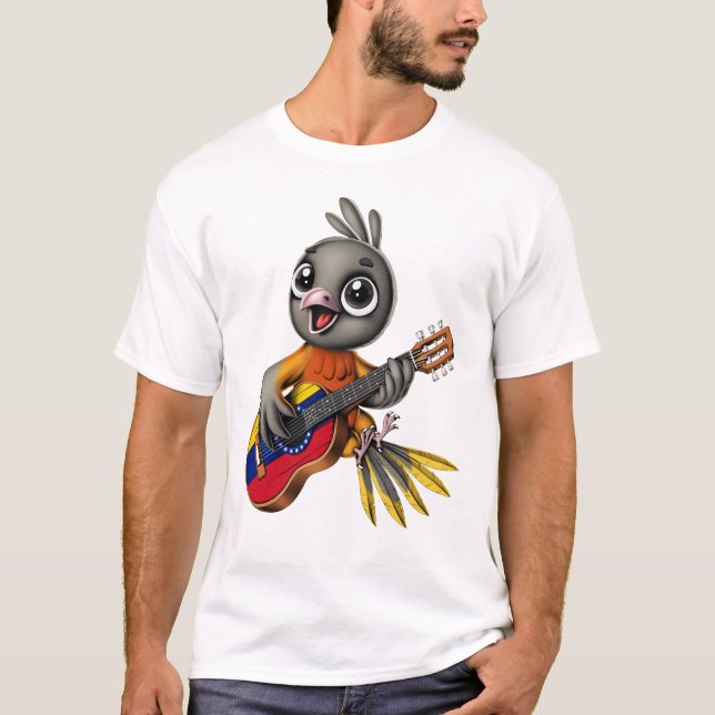 Camiseta Pássaro Nacional da Venezuela (Frente)