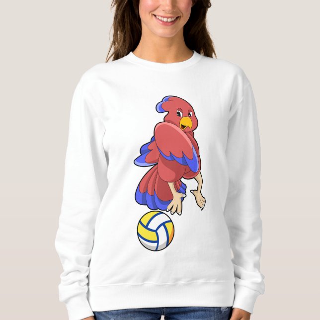 Camiseta Pássaro nos Esportes de Voleibol (Frente)