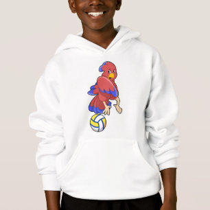 Camiseta Pássaro nos Esportes de Voleibol