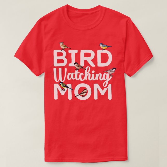Camiseta Pássaro observando a mãe observando o pássaro (Frente do Design)