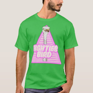 Camiseta Pássaro Oitenta da avestruz