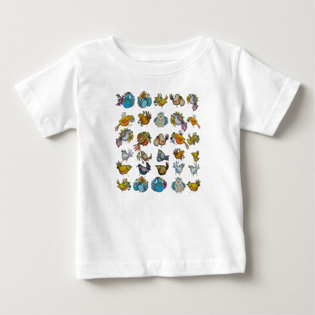 Camiseta Pássaro & Passarinhos (Frente)