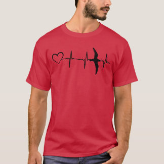 Camiseta Pássaro Pássaro do Coração do Coração