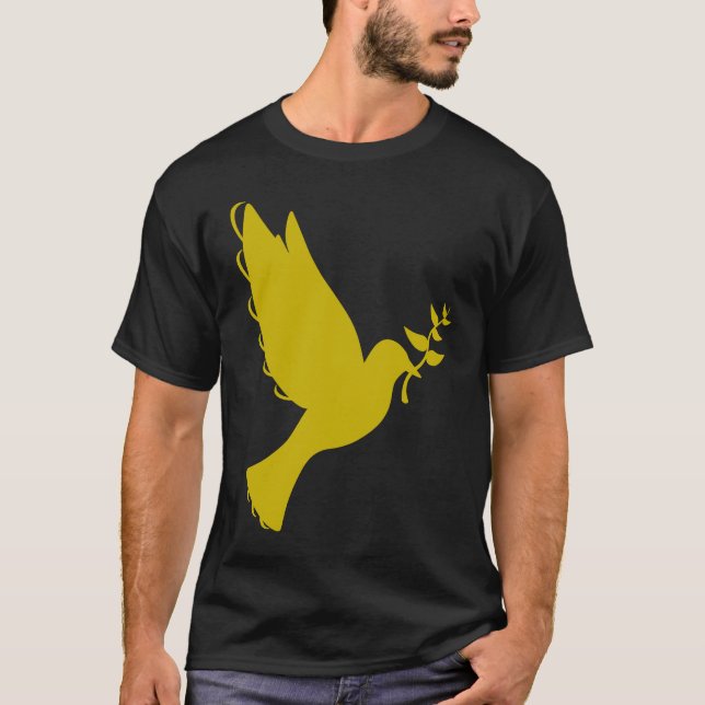 Camiseta Pássaro Pássaro Pássaro Pássaro da Fazenda da Dove (Frente)