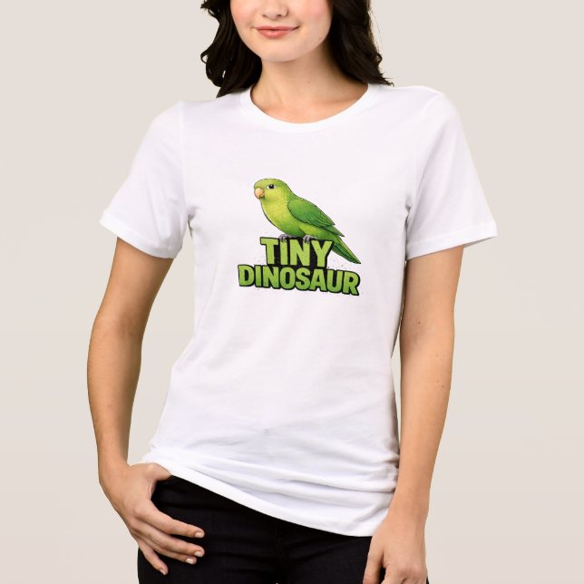 Camiseta Pássaro Pequeno Dinossauro (Frente)