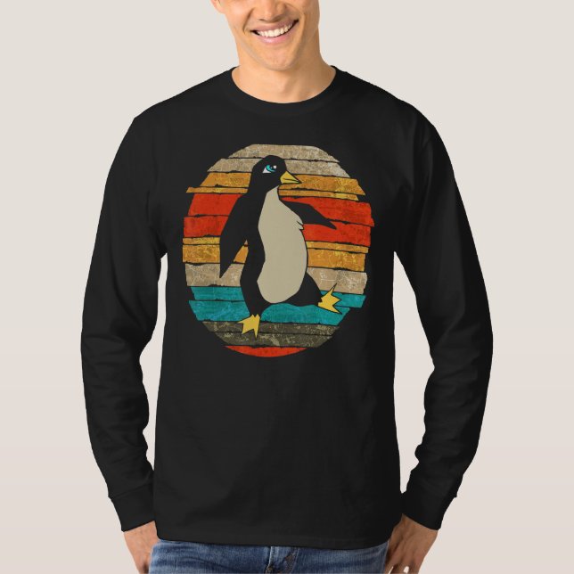 Camiseta Pássaro Pinguim Antártico Antártico Pinguim Pingui (Frente)