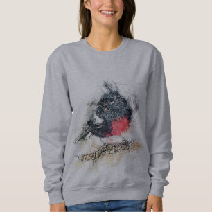 Camiseta pássaro preto