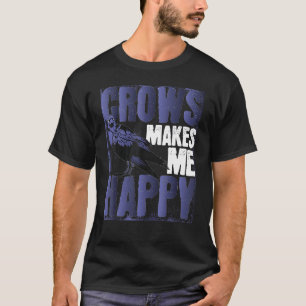 Camiseta Pássaro preto Coroa 1