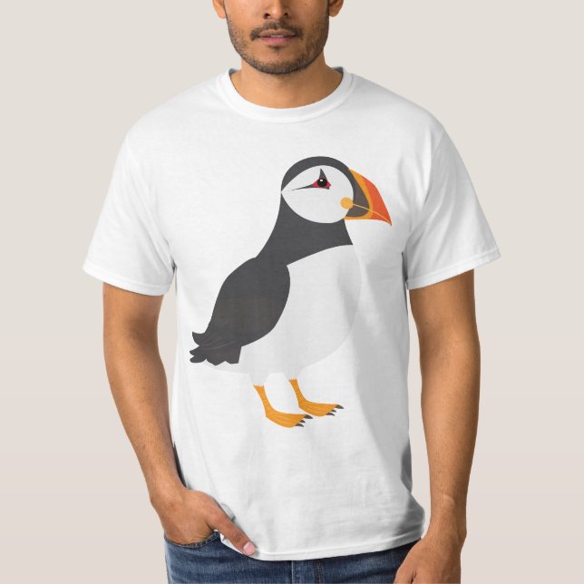 Camiseta Pássaro Puffin (Frente)