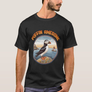 Camiseta Pássaro Puffin Incrível