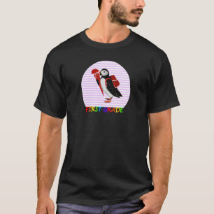 Camiseta Pássaro Puffin Primeiro Dia de Animal de Primeira
