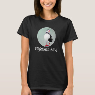 Camiseta Pássaro Sem Voo Que Vira O Pássaro Mas Ainda