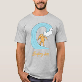 Camiseta Pássaro surfando