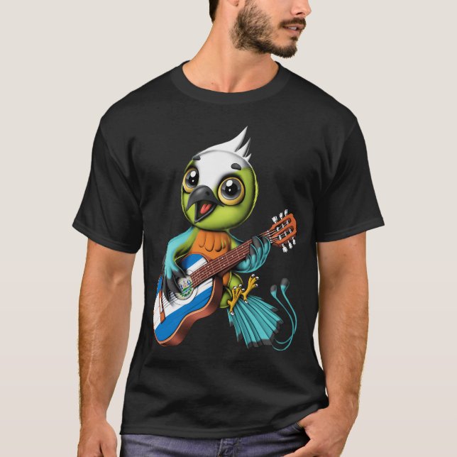 Camiseta Pássaro Torogoz de El Salvador (Frente)
