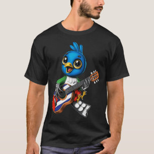 Camiseta Pássaro Trogon Cubano