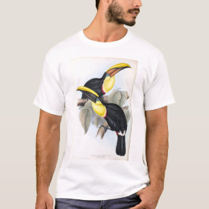 Camiseta Pássaro tropical faturado amarelo de Toucans do