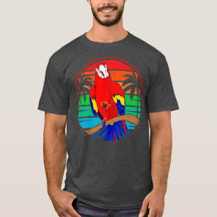 Camiseta Pássaro Tropical Macaw Watcher
