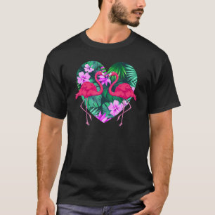 Camiseta Pássaro Tropical Rosa Fla