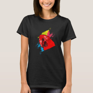 Camiseta Pássaro Tropical Selva Animal Colorida Papagaio