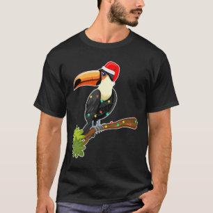 Camiseta Passaro Tropical Verão Havaiano Tucano Natal Em