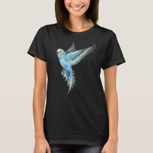 Camiseta Pássaro Trópico Azul de Asas Voadoras legal